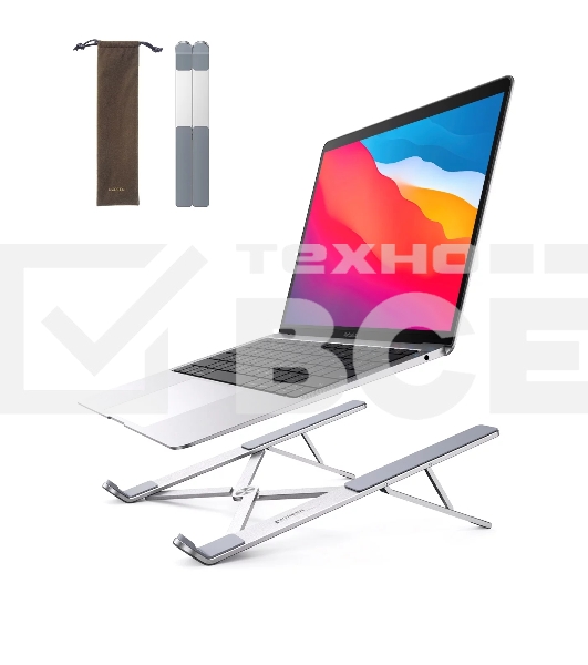 Алюминиевая раздвижная подставка для ноутбука Ugreen LP451-40289 Silver (40289)