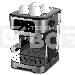 Кофеварка рожковая Zigmund & Shtain ZCM-881 стальной графит, исп. кофе - молотый, 1.8 л, 1200 Вт, 15 Бар., фото2