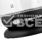 Чайник электрический BRAYER BR6106, 1100 Вт, 1 л, стеклянный, автоотключение, подсветка, черный, фото6