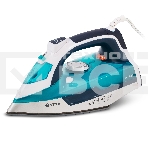 Утюг Vitek VT-1266 В Мощность 2400 Вт. Паровой удар: 140 г/мин. Вертикальное отпаривание. Функция разбрызгивания. Материал подошвы: Ceramic Ultra Care – уникальное керамическое покрытие для максимальной защиты ткани. Объeм резервуара для воды 300мл. Защит, фото 1