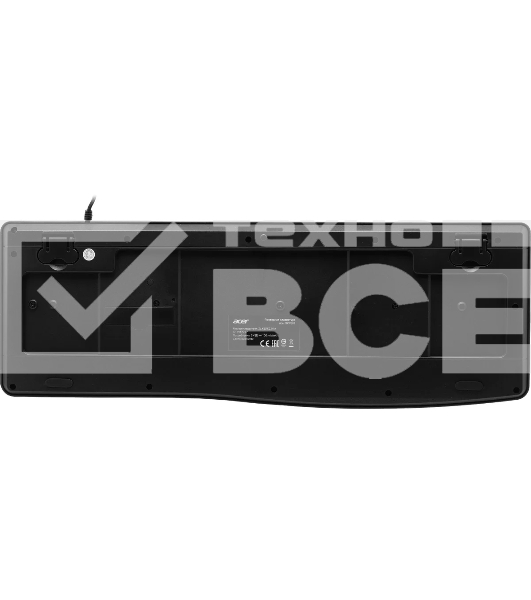 Клавиатура Acer OKW301 (ZL.KBDCC.01A) проводная, USB, черный