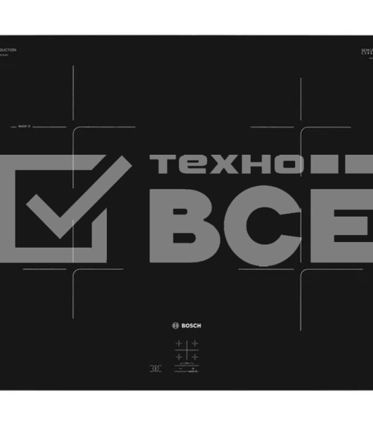 Индукционная варочная панель Bosch PUG61KAA5E черный