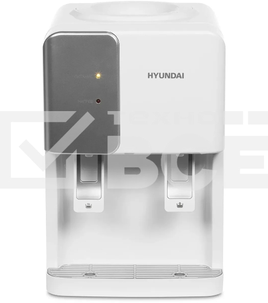 Кулер Hyundai H-WD115E настольный белый