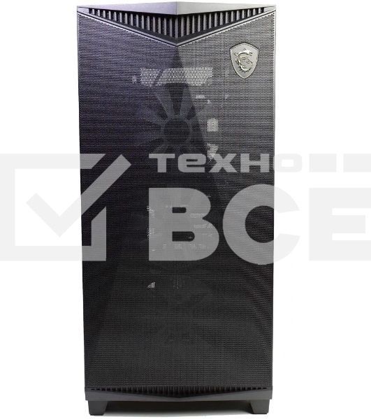 Компьютерный корпус MSI MPG GUNGNIR 300R AIRFLOW Midi Tower, EATX, 2xUSB 3.2 Gen 1, 1xUSB 3.2 Gen2 Type-C,4x120мм PWM ARGb Fan, ARGb+PWM Control Board, Tempered Glass Window