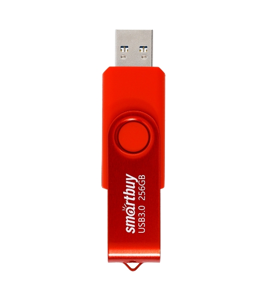 Флешка USB SmartBuy R/W (SB256Gb3TWR) UFD 3.0/3.1 256Gb,Twist красный