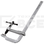 Струбцина Denzel F-образная, 100x300мм, кованая, фото 1