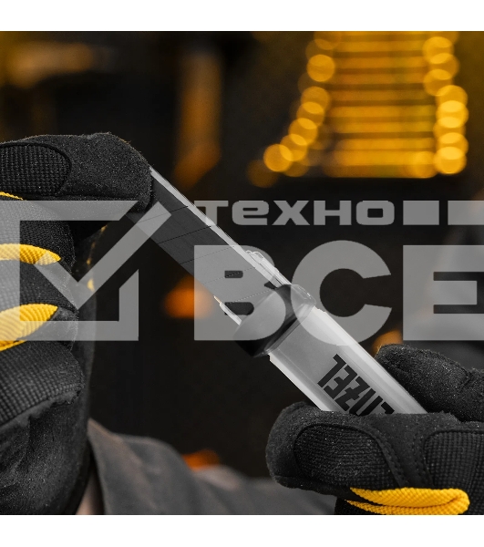 Лезвия Denzel 18 мм, сталь SK4 - 0,5 мм, супер острые, 5 шт.