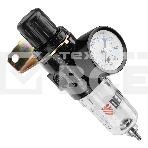 Фильтр-регулятор Denzel FR1500, 10 бар, 1500 л/мин, 1/4