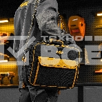 Сумка для инструмента Denzel 400х170х300 мм, 3 отделения, 28 карманов, наплечный ремень, фото11