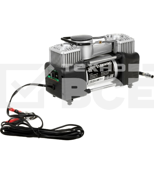 Автомобильный компрессор Starwind CC-300 65л/мин шланг 5м