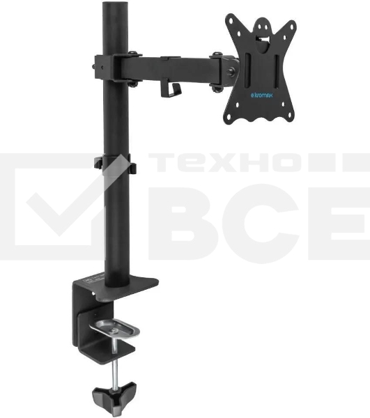 Кронштейн для монитора Kromax CASPER-506 черный 4 шт/уп. 10'-34', max 10 кг, 5 ст св., нак. ±80°, пов. 180°, max VESA 100x100 мм.