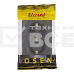 Розетка 2-м LEZARD СП OSEN с заземл. ПБТ, механизм, черный бархат 743-4200-127B, фото2