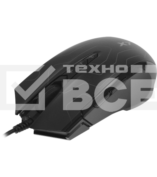 Мышь проводная A4Tech X89 Maze черный, 2400 dpi, USB, кнопки - 8