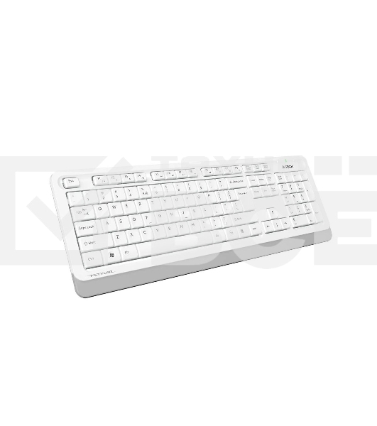 Комплект клавиатура+мышь A4Tech FStyler FG1010 беспроводной, USB, 2000 DPI, белый/серый