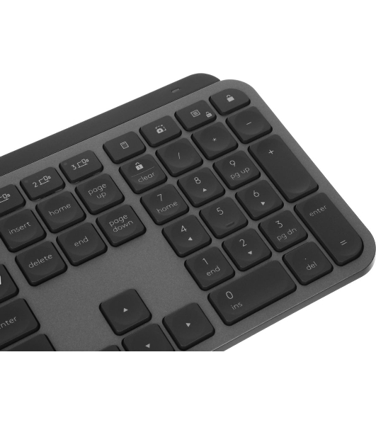Клавиатура беспроводная Logitech MX Keys S Combo (920-011619) серый