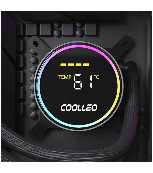 Система жидкостного охлаждения Coolleo ICE Fairy DIG 360 LITE BK (DIG-360-LITE-BK)