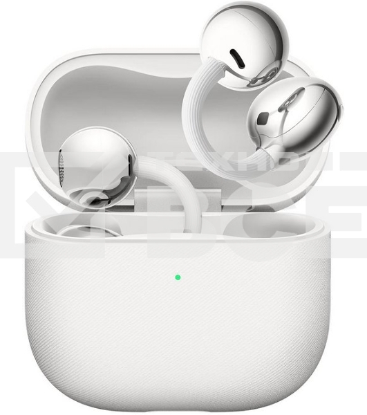 Наушники TWS Huawei FreeClip 2 белый, открытые (клипсы), Bluetooth, быстрая зарядка, до 8 ч