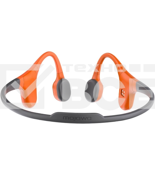 Наушники Mojawa Aerra Activa ENC черно-оранжевый, костная проводимость, Bluetooth, до 8 ч