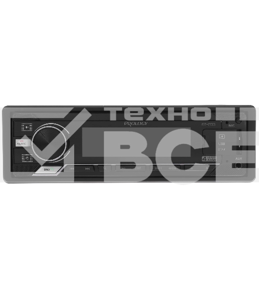 Автомагнитола Prology GT-200, 1 DIN, Bluetooth, USB Type-A, AUX, пульт ДУ