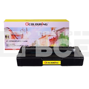Картридж Colouring CG-407546 (SPC250E) Yellow (1600 копий) для принтеров Ricoh Aficio SPC250/SPC260/SPC261