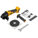 Угловая шлифовальная машина аккумуляторная бесщет. BLG-IB-18-125-0, Li-ion, 18 В Denzel, фото2