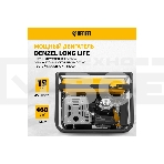 Электрогенератор бензиновый Denzel PS 90 ED-3, 9 кВт, 85 дБ, 90 кг, фото12