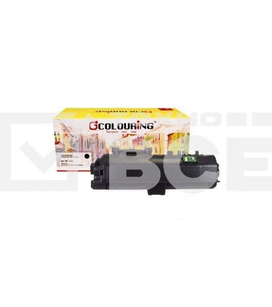 Картридж Colouring CG-TK-1160 чёрный (7200 стр.) для Kyocera Ecosys P2040dn/2040dw