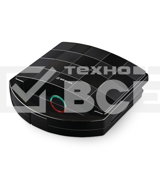 Вафельница BRAYER BR2307 750 Вт, черный
