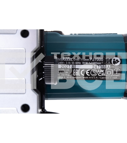Фрезер Makita PJ7000 710Вт 11000об/мин макс.ход:20мм