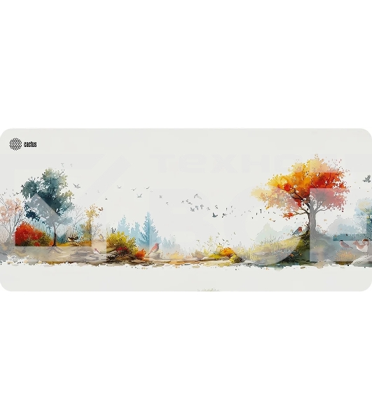 Коврик для мыши Cactus Forest watercolor 900x400x3мм (CS-MP-PRO16XXL)