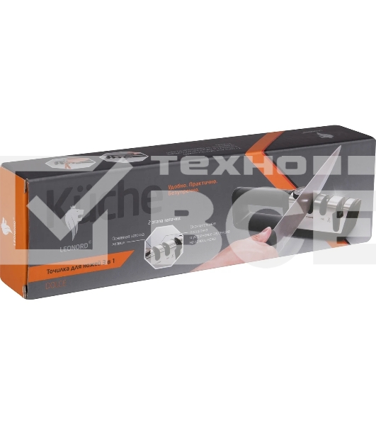 Точилка для ножей LEONORD DOLCE 3 в 1 (регулируемый угол заточки) (105262)