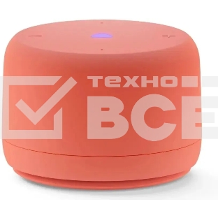 Умная колонка Yandex Станция Лайт 2 без часов Алиса coral 6W 1.0 BT/Wi-Fi 10м (YNDX-00028ORG)