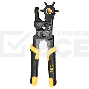 Револьверный дырокол для кожи 6-в-1 Deli DL1919 9