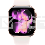 Умные часы Apple Watch Series 11 A3331 42мм OLED корп.розовое золото Sport Band рем.белый разм.брасл.:130-180мм (MEU04LW/A), фото2