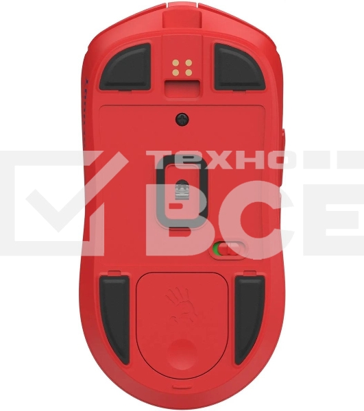Мышь беспроводная/проводная A4Tech Bloody R72 Pro красный, 26000 dpi, радиоканал, USB/USB-C, кнопки - 7