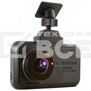 Видеорегистратор с радар-детектором TrendVision Hybrid Signature EVO Wi, 2560x1440, 3', GPS/ГЛОНАСС, Wi-Fi, G-сенсор, датчик движения, GPS-информатор