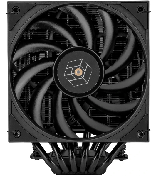 Устройство охлаждения (кулер) Thermalright Royal Knight 120 Soc-AM5/AM4/1200/1700/1851 черный 4-pin 28.4dB Al+Cu Ret (RK120-BL)