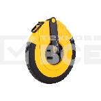 Мерная лента Deli DL9850ZY 50м x 14.5мм Ударопрочный корпус. Основной класс точности. Метрическое полотно из стекловолокна и ПВХ., фото 1