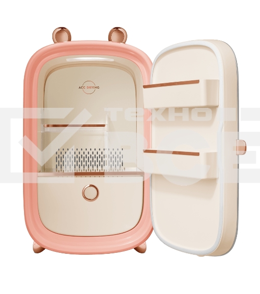 Мини-холодильник для косметики Maunfeld MFF43PK розовый 12.3л