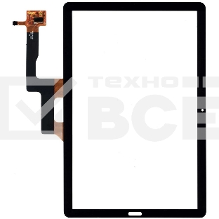 Сенсорное стекло (тачскрин) для Huawei MediaPad M6 10.8, черный