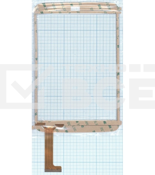 Сенсорное стекло (тачскрин) OLM-080A0241-PG. белое