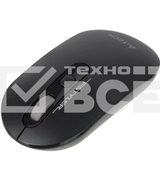 Мышь беспроводная A4Tech Fstyler FG20S серый, 2000 dpi, радиоканал, USB, кнопки - 3