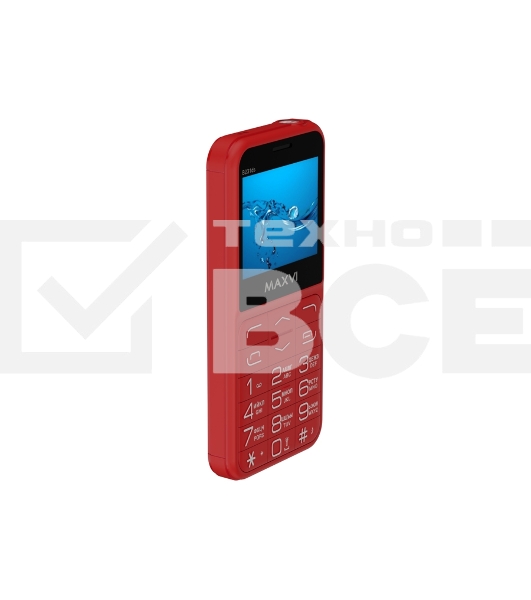Мобильный телефон Maxvi B231ds красный