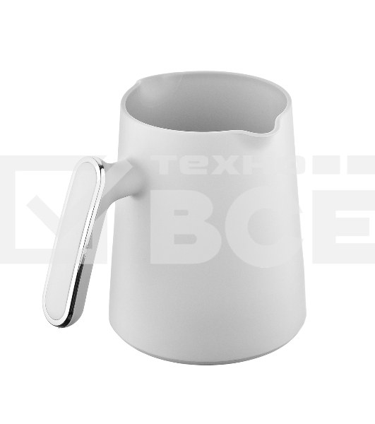 Электрическая турка BRAYER BR1142 белый/серый, исп. кофе -молотый, 0.5 л, 500 Вт.