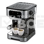 Кофеварка рожковая Zigmund & Shtain ZCM-881 стальной графит, исп. кофе - молотый, 1.8 л, 1200 Вт, 15 Бар., фото3
