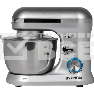 Миксер планетарный Hyundai HYM-S6551 1300Вт серебристый