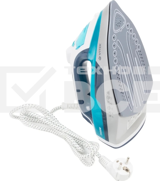 Утюг Vitek VT-1266 В Мощность 2400 Вт. Паровой удар: 140 г/мин. Вертикальное отпаривание. Функция разбрызгивания. Материал подошвы: Ceramic Ultra Care – уникальное керамическое покрытие для максимальной защиты ткани. Объeм резервуара для воды 300мл. Защит