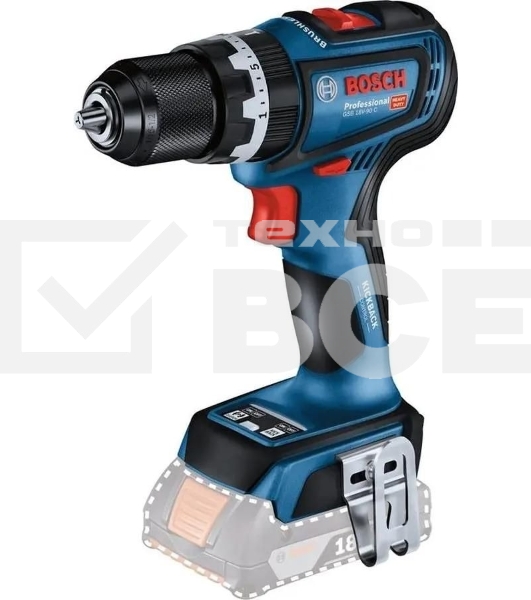 Ударная дрель-шуруповерт Bosch GSB 18V-90, Кейс
