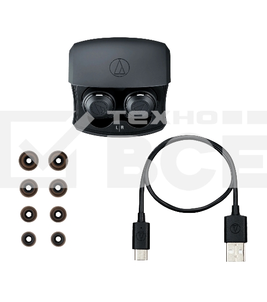 Наушники Audio-Technica ATH-CKS50TW черный