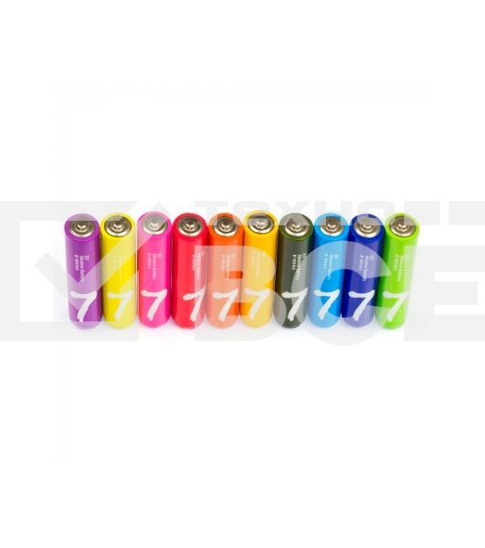 Прочее ZMI Батарейки ZI7 AA701 AAA rainbow alkaline battery (10pcs) (ZMKAA701CNMX) 